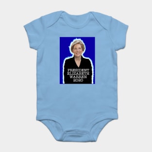 PRESIDENT ELIZABETH WARREN 2020 [2] Baby Bodysuit